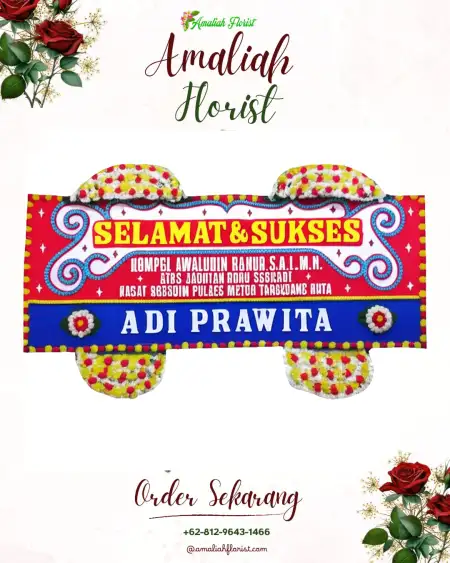 Papan Bunga Ucapan Selamat Jati Luhur